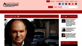 What Anticoruptie.md website looks like in 2024 
