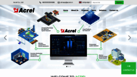 What Acrel-global.com website looks like in 2024 