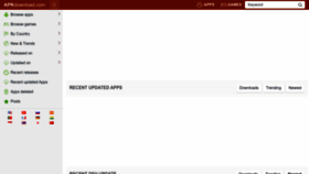 What Apkfun.com website looks like in 2024 
