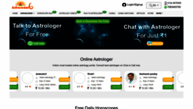What Astroswamig.com website looks like in 2024 
