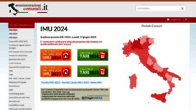 What Amministrazionicomunali.it website looks like in 2024 