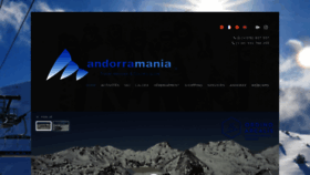 What Andorramania.com website looks like in 2024 