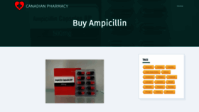 What Ampicillin2world.top website looks like in 2024 