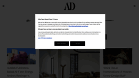 What Admiddleeast.com website looks like in 2024 
