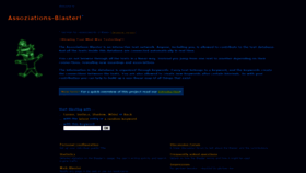 What A-blast.org website looks like in 2024 