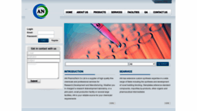 What Anpharma.net website looks like in 2024 