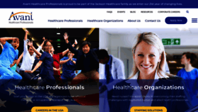What Avanthealthcare.com website looks like in 2024 