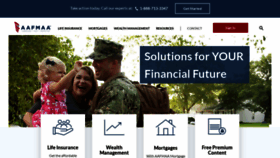 What Armedforcesmutual.org website looks like in 2024 