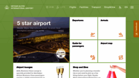 What Airport.az website looks like in 2024 