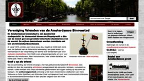 What Amsterdamsebinnenstad.nl website looks like in 2024 
