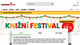What Albatrosmedia.cz website looks like in 2024 