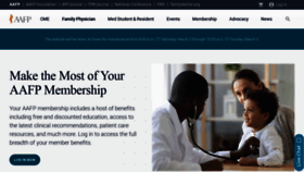 What Aafp.org website looked like in 2024 (2 years ago)
