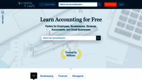 What Accountingcoach.com website looks like in 2024 