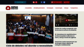 What Almg.gov.br website looks like in 2024 