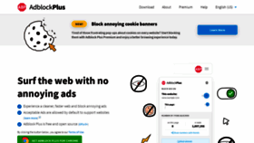 What Adblockplus.org website looks like in 2024 