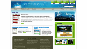 What Agilewebdesigns.com website looks like in 2024 