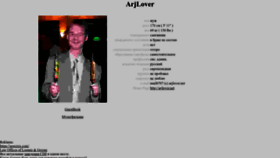 What Arjlover.net website looks like in 2024 