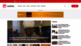 What Aciafrica.org website looks like in 2024 