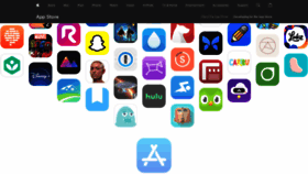 What Apps.apple.com website looked like in 2024 (2 years ago)