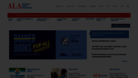 What Ala.org website looks like in 2024 