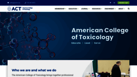 What Actox.org website looks like in 2024 