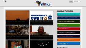 What Allafrica.com website looks like in 2024 