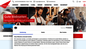 What Active24.de website looks like in 2024 