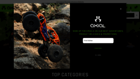 What Axialracing.com website looks like in 2024 