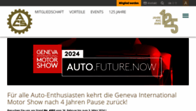 What Acs.ch website looks like in 2024 