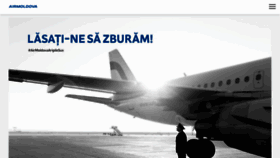 What Airmoldova.md website looks like in 2024 