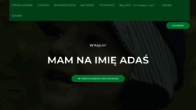 What Adas-muko.pl website looks like in 2024 