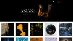 What Akiane.com website looks like in 2024 