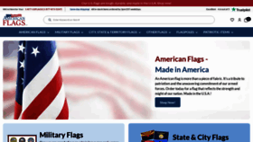 What Americanflags.com website looks like in 2024 