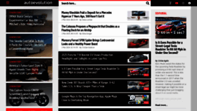 What Autoevolution.com website looks like in 2024 