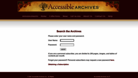 What Accessible.com website looks like in 2024 