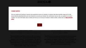 What A-rosa.de website looks like in 2024 