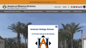 What Ahschool.com website looks like in 2024 