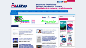What Aepap.org website looks like in 2024 