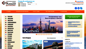 What Amigo-tours.ru website looks like in 2024 