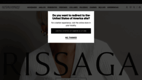 What Aristocrazy.com website looks like in 2024 