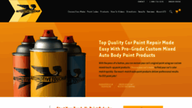What Automotivetouchup.com website looks like in 2024 