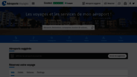 What Aeroports-voyages.fr website looked like in 2024 (2 years ago)