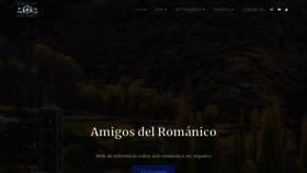 What Amigosdelromanico.org website looks like in 2024 