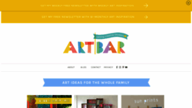 What Artbarblog.com website looks like in 2024 