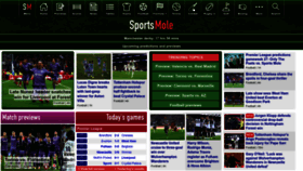 What Amp.sportsmole.co.uk website looks like in 2024 