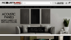 What Acoustimac.com website looks like in 2024 