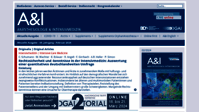 What Ai-online.info website looks like in 2024 