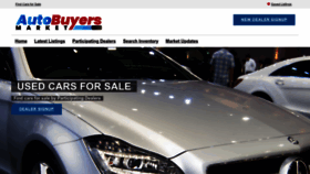 What Autobuyersmarket.com website looks like in 2024 