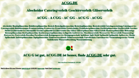 What Acgg.de website looks like in 2024 