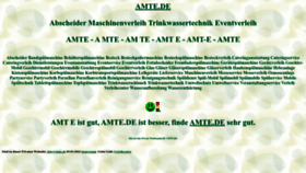 What Amte.de website looks like in 2024 